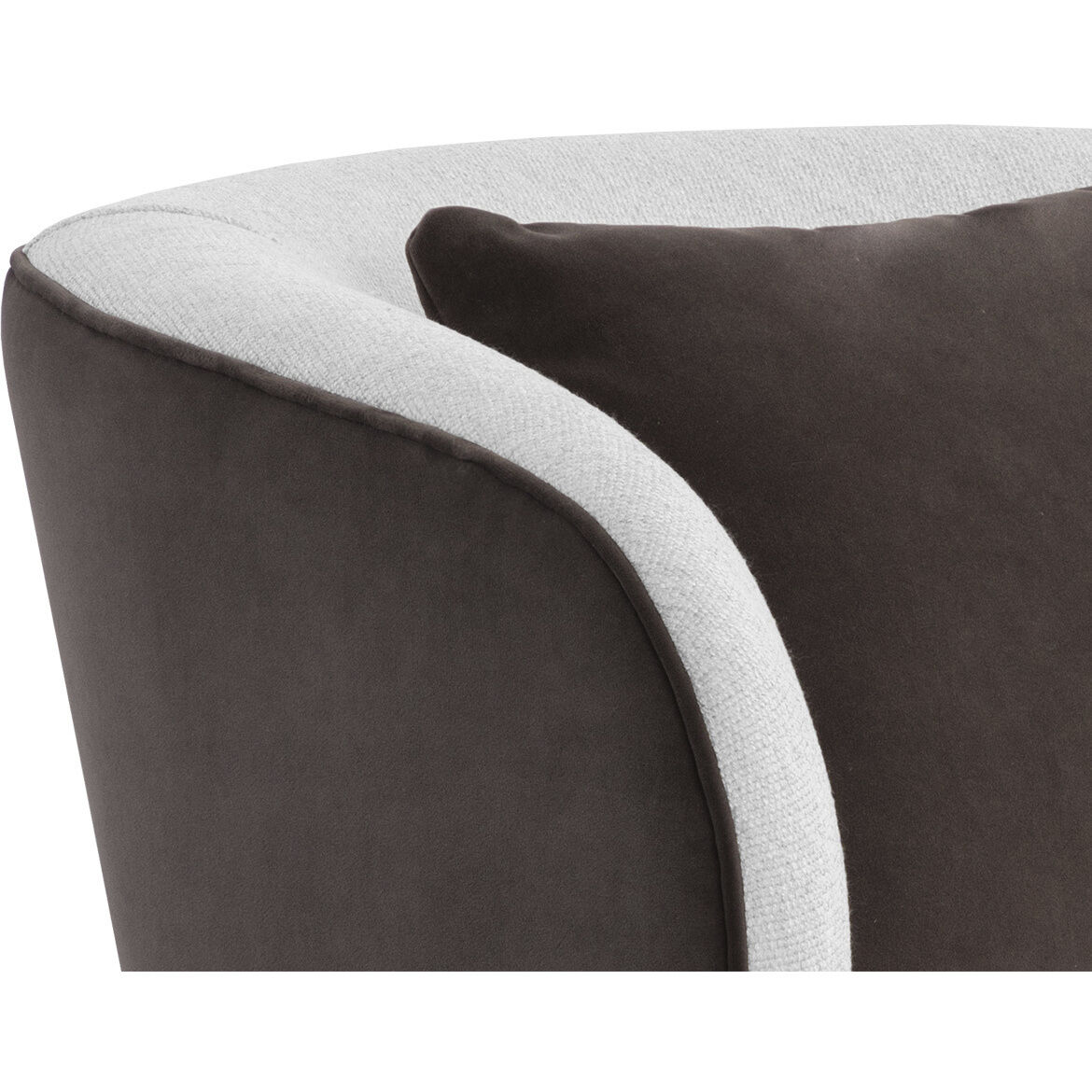 Garry San Remo Winter Cloud / Meg Ash Lounge Chair